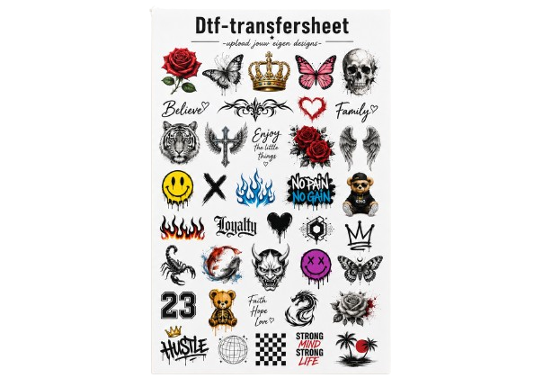 DTF-transfersheet