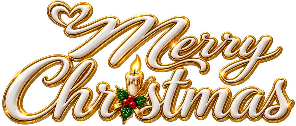 Merry Christmas Raamsticker – 65 x 20 cm