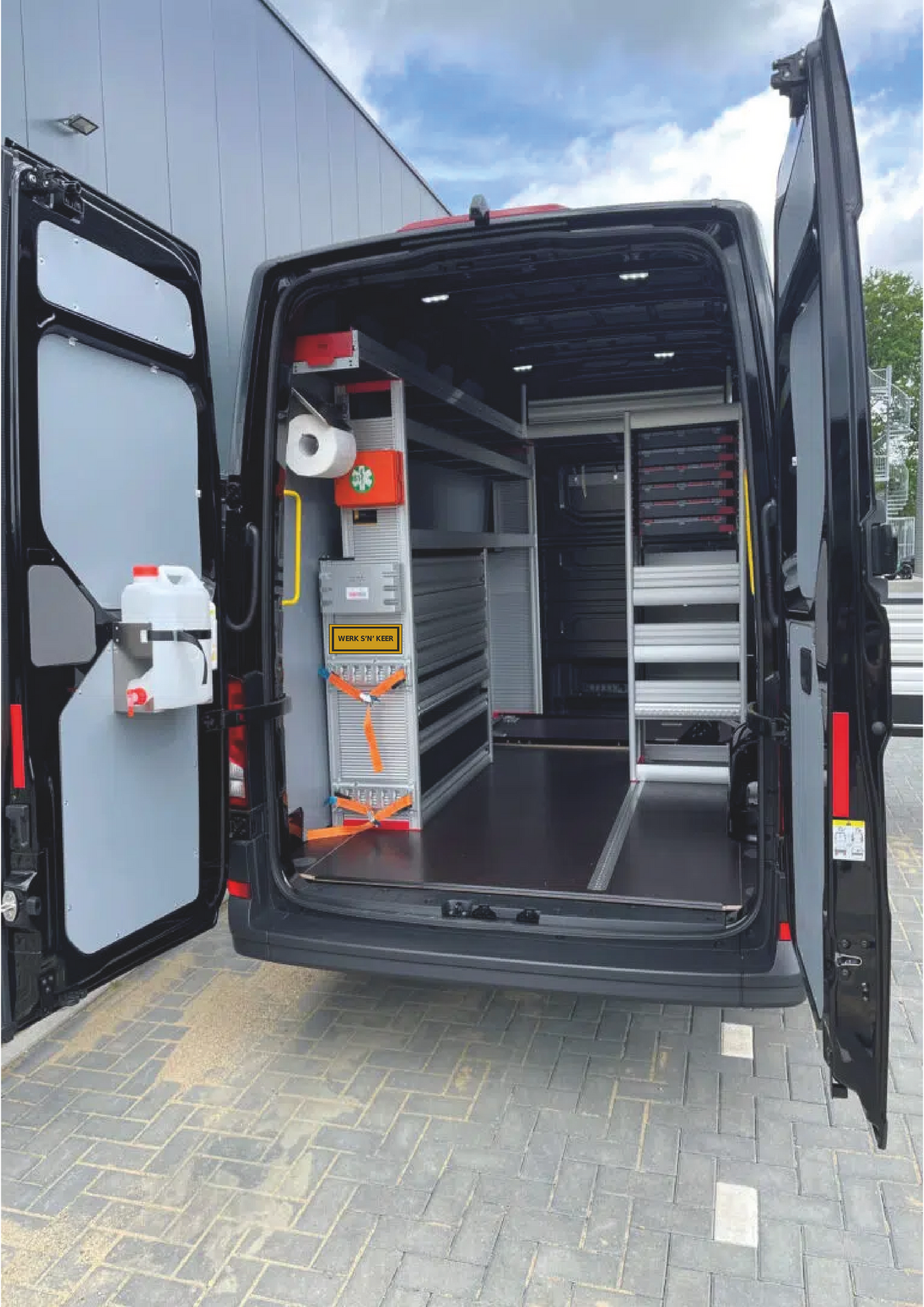 Werk 's 'n keer - Magneetbord - 385mm x 100mm